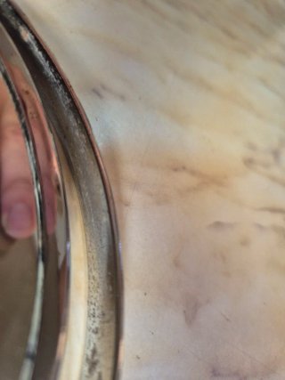 Specchio vintage estensibile a fisarmonica