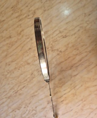 Specchio vintage estensibile a fisarmonica