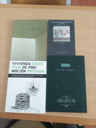 Lote 4 libros arquitectura y urbanismo