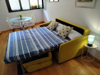 Sofá cama 2 plazas estilo italiano