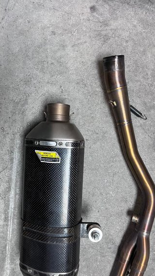 Línea completa Akrapovič Yamaha TMAX
