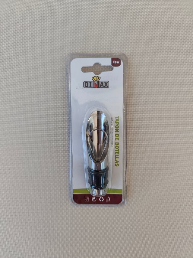 Tapón de botellas reutilizable - Metálico (nuevo)