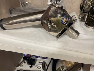 Portacanne pesca acciaio inox mare barca nautica