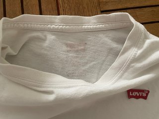 Camiseta Levi's Blanca manga corta unisex