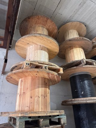 BOBINAS CARRETE MADERA CABLE CHILLPALET