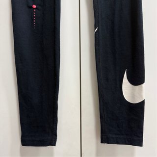 Talla S - Leggings negros logo blanco