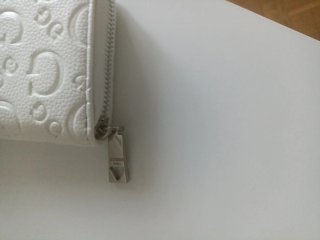 Monedero Guess Blanco Estampado