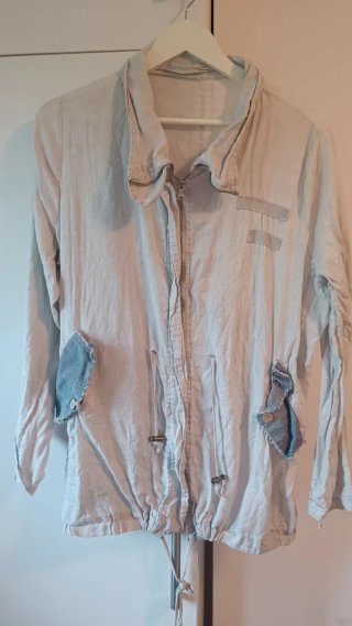 Giacchetta Beige e Blu