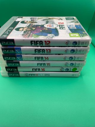 Pack 6 Juegos FIFA PS3