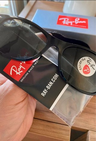 Ray-Ban Wayfarer Polarizadas Negras