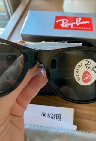 Ray-Ban Wayfarer Polarizadas Negras