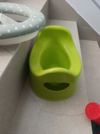 Orinal infantil verde