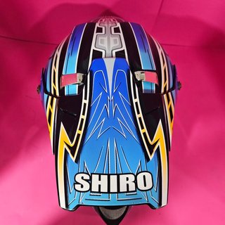 Casco Integral Moto Cross SHIRO TM