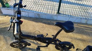 Bicicleta Eléctrica FIDDO 1 Plegable Negra