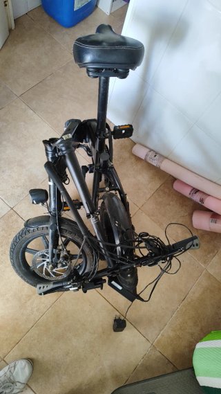 Bicicleta Eléctrica FIDDO 1 Plegable Negra