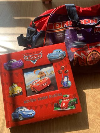 Lote Cars Disney: Bolso / Coche / Libro