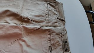 Vaqueros Mustang Beige con Cordones