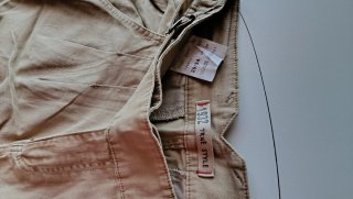 Vaqueros Mustang Beige con Cordones