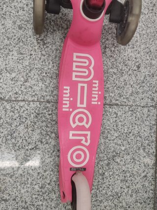 Patinete Mini Micro Rosa 3 Ruedas