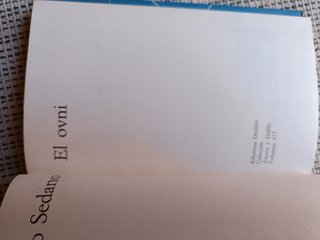 Libro escaso. El Ovni. José Asenjo Sedano