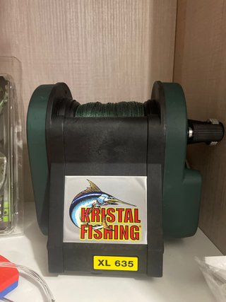 Mulinello Elettrico KRISTAL FISHING XL 635 pesca