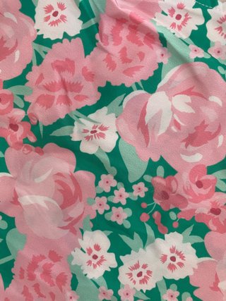 Vestido Kling floral japonés