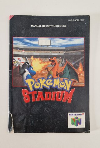 Pokemon Stadium N64 + Manual + Transfer Pack