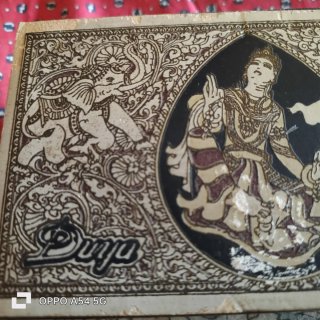 W 39. Scatola vintage porta sigari Duyu vintage in