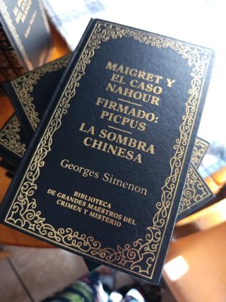 Colección libros novela negra