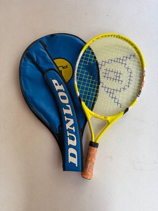 Raqueta de tenis Dunlop niño + funda