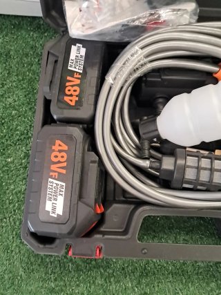Idropulitrice 48V con doppia batteria