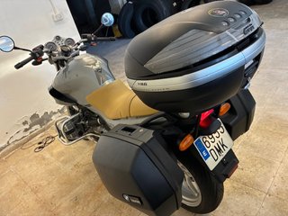 BMW R850R Plata y Beige