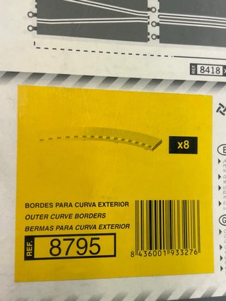 Bordes Scalextric Ref 8795