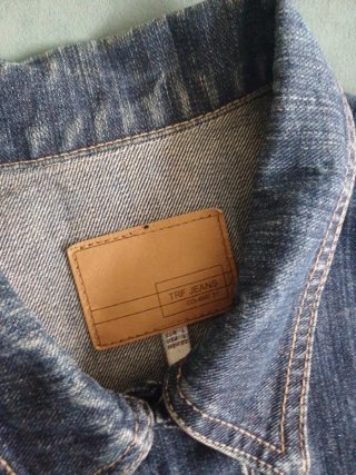 Cazadora Vaquera Zara Azul