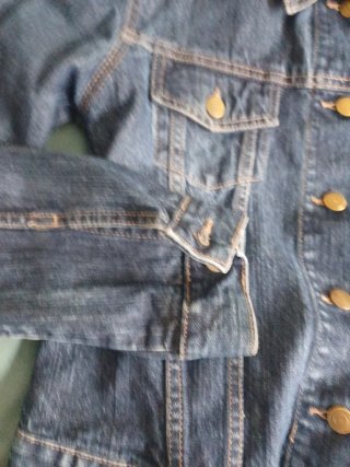 Cazadora Vaquera Zara Azul