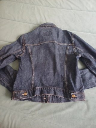 Cazadora Vaquera Zara Azul