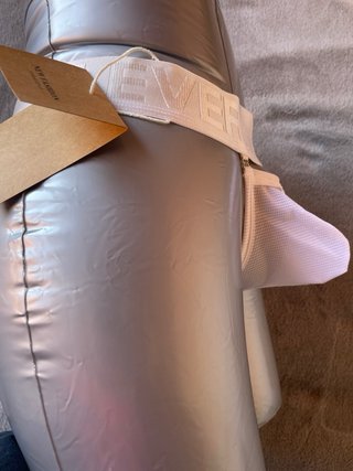 Pack Tanga y Slip Malla Blanca Hombre
