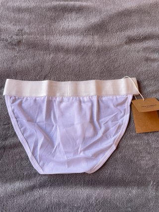 Pack Tanga y Slip Malla Blanca Hombre