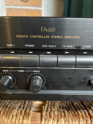 Amplificador Estéreo Phillips FA660