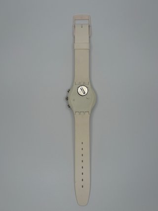 Swatch Chrono White Horses