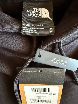 The North Face Sudadera Negra con Capucha