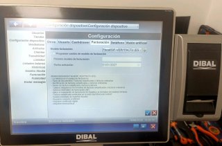 Balanza PC Dibal CS Series VERIFACTU/ TICKET BAI