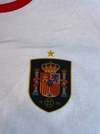 Camiseta España Escudo Roja
