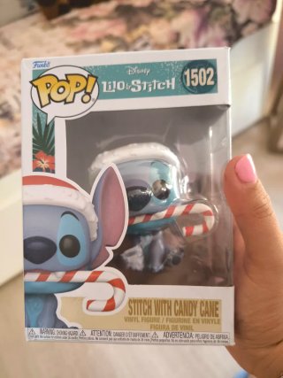 Funko Pop! Stitch con Bastón de Caramelo 1502