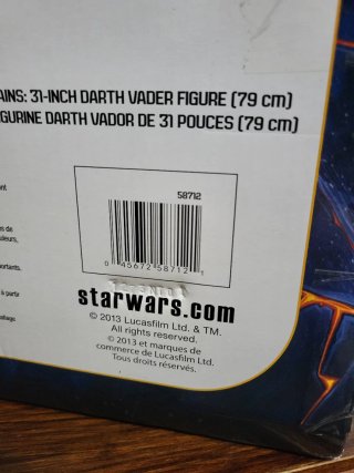 Figura Darth Vader Star Wars Jakks Pacific 79cm