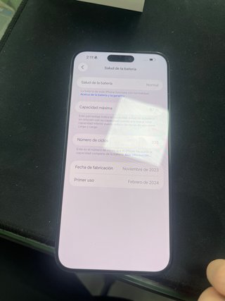 iPhone 15 Pro Max 256GB Negro