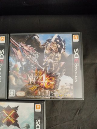 3 Juegos Monster Hunter 3DS (Japón) LEA EL TEXTO