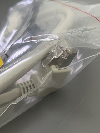Cable RJ45 Cat.6 S/FTP acodado 1m