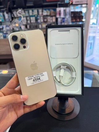 iPhone 12 Pro Max 128GB Oro 100% Batería GARANTIA