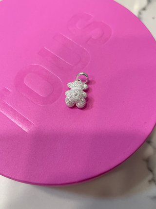Colgante Tous Oso Bold Diamantado Plata